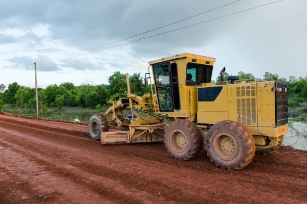 Road Base Grading in Huntersville